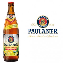 Paulaner WB-Zitrone Alkoholfrei 20x0,5l Kasten Glas