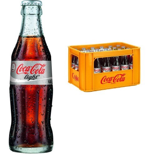 Coca Cola Kasten 24 x 0,2 l Glas Mehrweg
