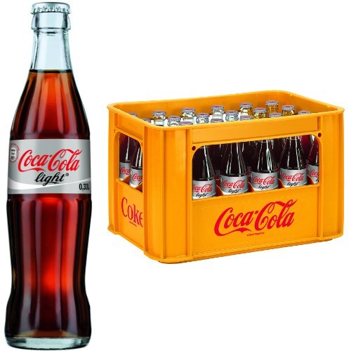 Coca Cola Kasten 24 x 0,2 l Glas Mehrweg