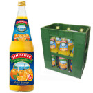 Lindauer Direkt Orangensaft Mediterran 6x1,0l Kasten Glas
