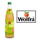 Wolfra Alpenschorle Apfel naturtrüb 20x0,5l Kasten Glas